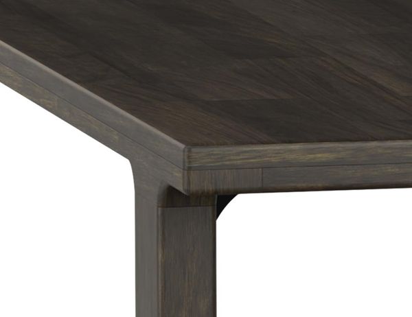 Dark Mezquite Wooden Table