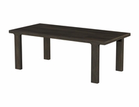 Dark Mezquite Wooden Table