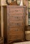 Timber Haven Barnwood 5 Drawer Chest