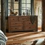Timber Haven Barnwood 7 Drawer Dresser
