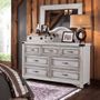 Timber Haven Barnwood 7 Drawer Dresser