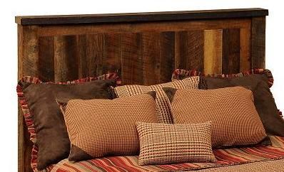 Traditional Barnwood Headboard