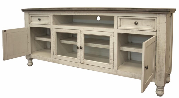 2 Drawer 4 Doors TV Stand