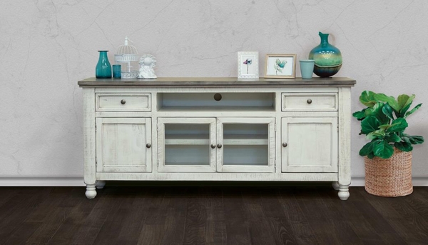2 Drawer 4 Doors TV Stand