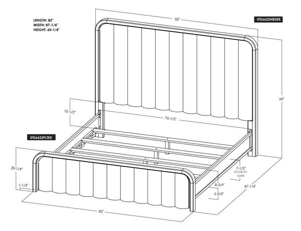 Mezquite Upholstered Bed
