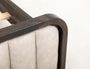 Dark Mezquite Upholstered Bed
