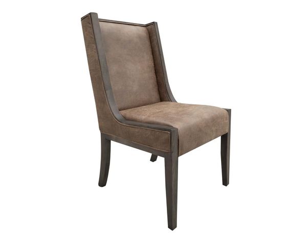 Dark Mezquite Upholstered Chair