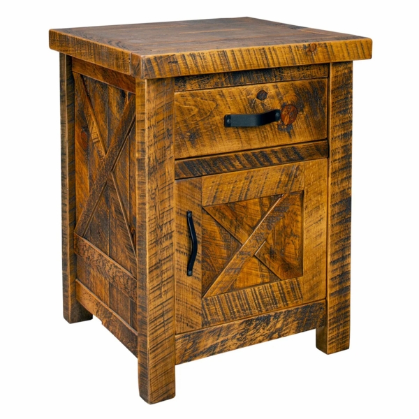 Western Winds 1 Drawer 1 Door Nightstand