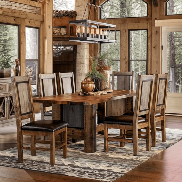 Western Winds Trestle Dining Table
