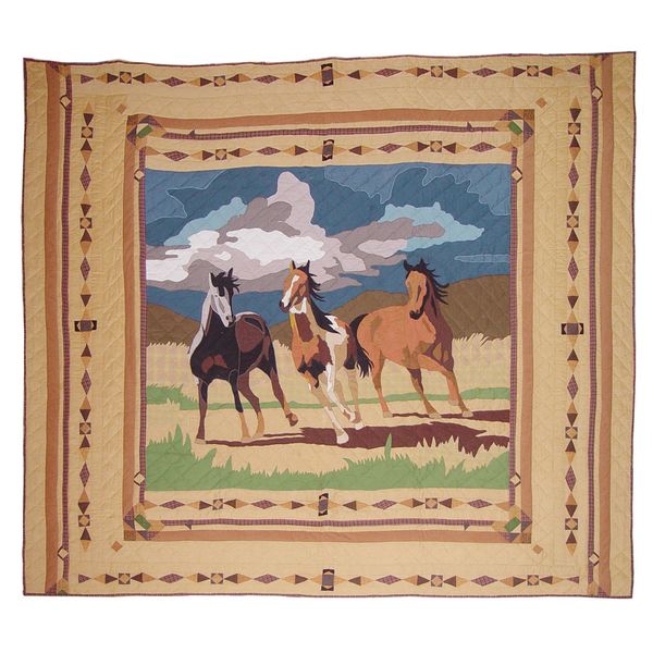 Wild Horses Quilt Set