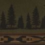 Wooded River Moose I Bed Set