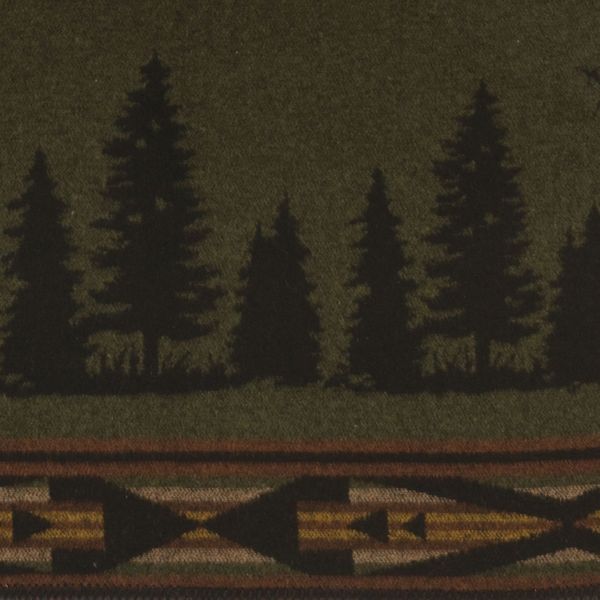 Wooded River Moose I Bed Set