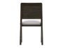 Dark Mezquite Wooden Chair