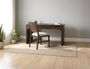 Dark Mezquite Wooden Chair