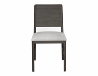 Dark Mezquite Wooden Chair