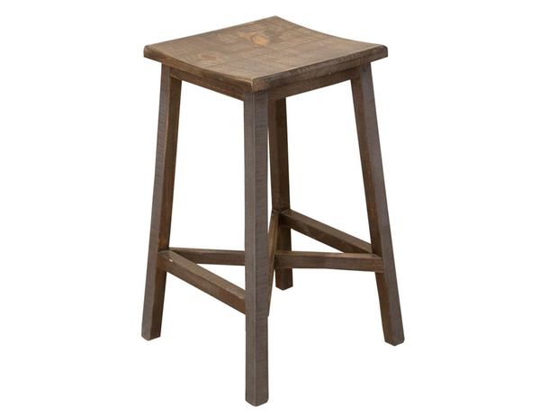 Loft Brown 30" Wooden Stool