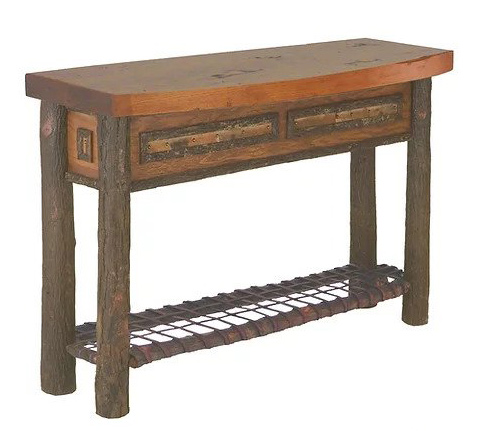Woodland Bowfront Console Table
