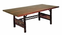 OH Woodland Trestle Table-84