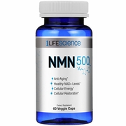 1LifeScience, NMN Basic 500, 60 Veggie Caps
