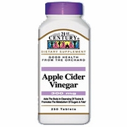 21st Century HealthCare, Apple Cider Vinegar 300 mg, 250 Tablets 21st Century HealthCare, Apple Cider Vinegar 300 mg, 250 Tablets
