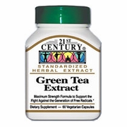 21st Century HealthCare, Green Tea Extract, 60 Vegetarian Capsules
