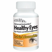 21st Century HealthCare, Healthy Eyes with Lutein & Zeaxanthin, 60 Capsules