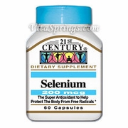 21st Century HealthCare, Selenium 200 mcg, 60 Capsules