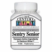 21st Century HealthCare, Sentry Senior Multivitamins, 100 Tablets