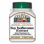 21st Century HealthCare, Soy Isoflavones Extract, 60 Vegetarian Capsules