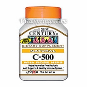 21st Century HealthCare, Vitamin C 500 mg with Rose Hip, 110 Tablets 21st Century HealthCare, Vitamin C 500 mg with Rose Hip, 110 Tablets