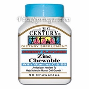 21st Century HealthCare, Zinc Lozenge with Vitamin C Cherry, 90 Lozenges 21st Century HealthCare, Zinc Lozenge with Vitamin C Cherry, 90 Lozenges