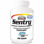 21st Century Sentry 複合維他命礦物質片 300片 Multivitamin & Multimineral Supplement
