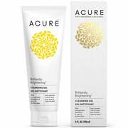 Acure, Brilliantly Brightening Facial Cleansing Gel, 4 oz
