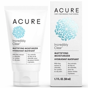 Acure, Incredibly Clear Oil Mattifying Moisturizer, 1.7 oz