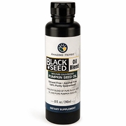 Amazing Herbs, Black Seed & Pure Cold-Pressed Pumpkin Seed Oil Blend, 8 oz