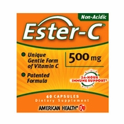 American Health, Ester-C 500 mg Caps, 120 Capsules