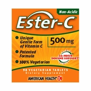 American Health, Ester-C 500 mg Tabs, 225 Vegitabs