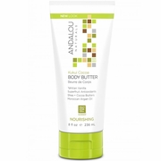 Andalou Naturals, Body Butter, Kukui Cocoa Nourishing, 8 oz