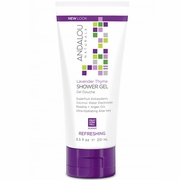 Andalou Naturals, Shower Gel, Lavender Thyme Refreshing, 8.5 oz