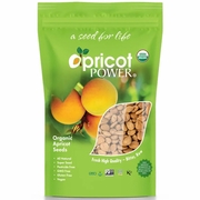 Apricot Power, Turkish Organic Bitter Raw Apricot Seeds, Value Size, 32 oz Apricot Power, Turkish Organic Bitter Raw Apricot Seeds, Value Size, 32 oz
