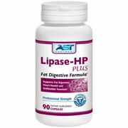 AST Enzymes, Lipase-HP Plus, Fat Digestive Formula, 90 Capsules