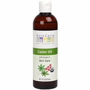 Aura Cacia, Organic Castor Oil, Hair & Skin Care, 16 oz