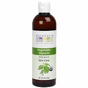 Aura Cacia, Organic Vegetable Glycerin, Hair & Skin Care, 16 oz