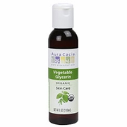Aura Cacia, Organic Vegetable Glycerin, Non-GMO, 4 oz