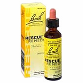 Bach Flower Essences, Rescue Remedy Flower Essence Drops, Natural Stress Relief, 10 ml
