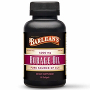 Barlean's Organic Oils 琉璃苣油軟膠囊 60粒 Borage Oil