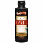 Barlean's Organic Oils, Flax Oil Liquid, Organic, 12 oz