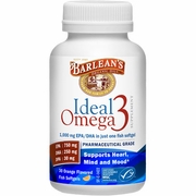 Barlean's Organic Oils, Ideal Omega 3, Orange, 30 Softgels