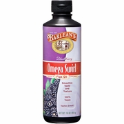 Barlean's Organic Oils, Omega Swirl Flax Oil Liquid Supplement, Blackberry, 16 oz