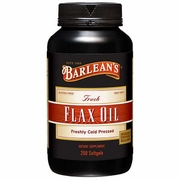 Barlean's Organic Oils, Pure Flax Oil, 250 Softgels